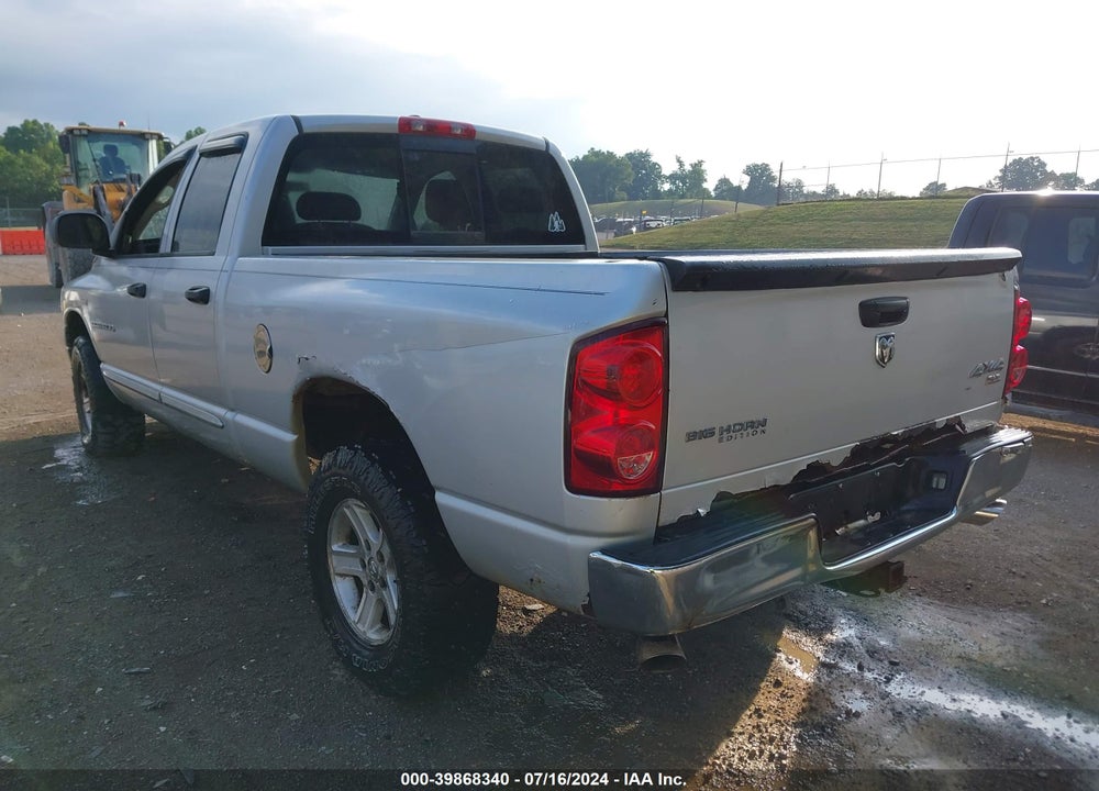 2007 DODGE RAM 1500 SLT/TRX4 OFF ROAD/SPORT VIN: 1D7HU18247S115384