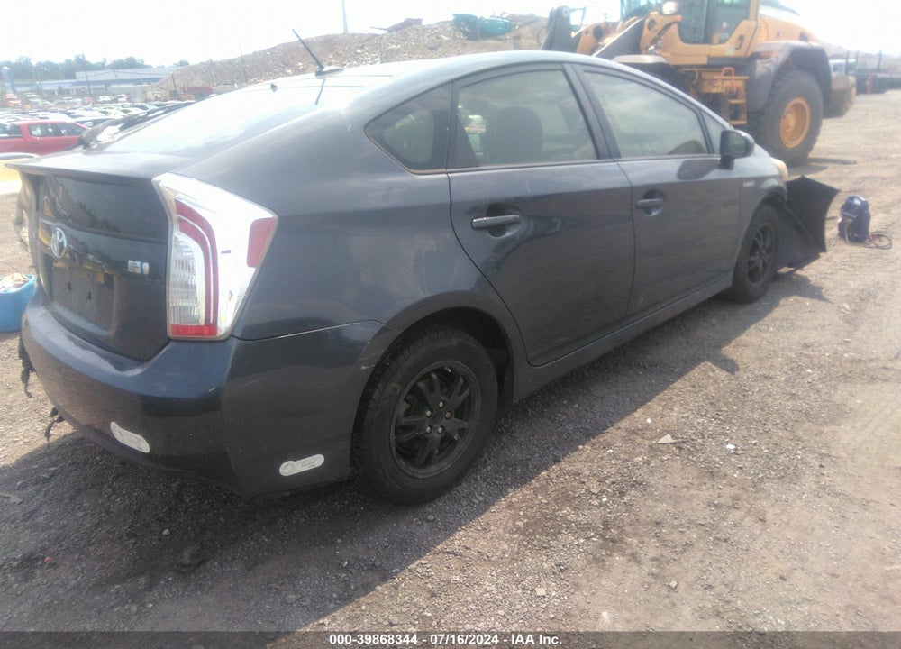 2012 TOYOTA PRIUS VIN: JTDKN3DU9C1538588