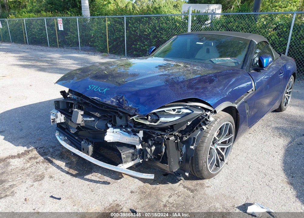 2022 BMW Z4 SDRIVE30I VIN: WBAHF3C02NWX96430