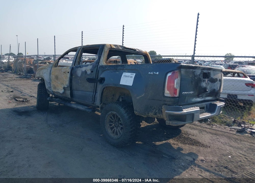 2016 GMC CANYON SLT VIN: 1GTG6DE3XG1389600