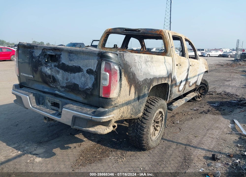 2016 GMC CANYON SLT VIN: 1GTG6DE3XG1389600
