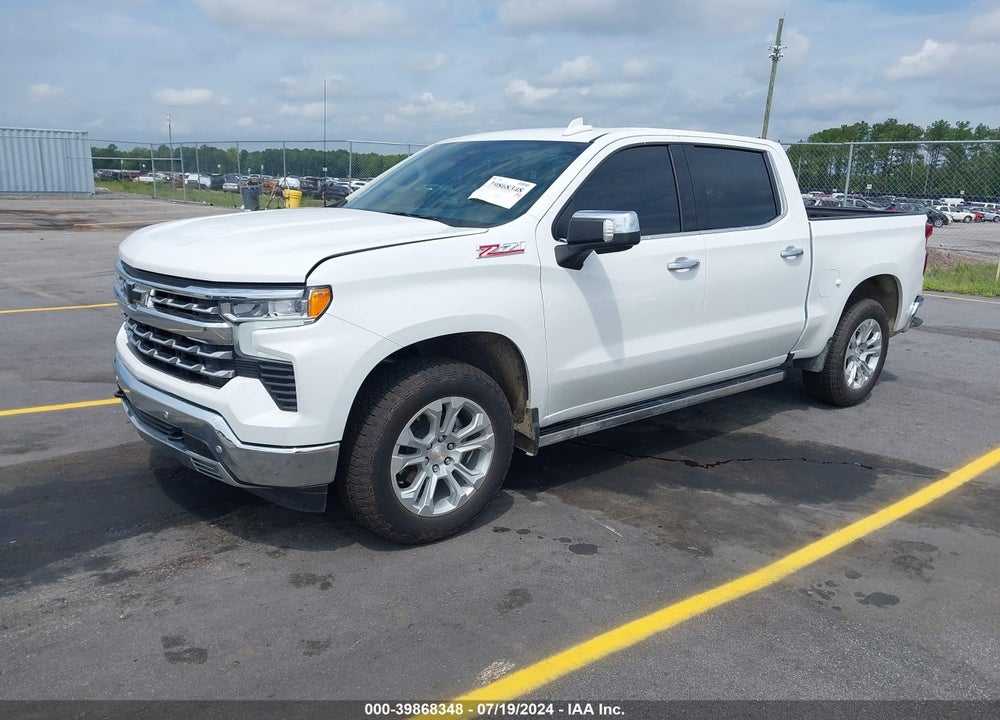 2023 CHEVROLET SILVERADO 1500 4WD SHORT BED LTZ VIN: 2GCUDGEDXP1136547