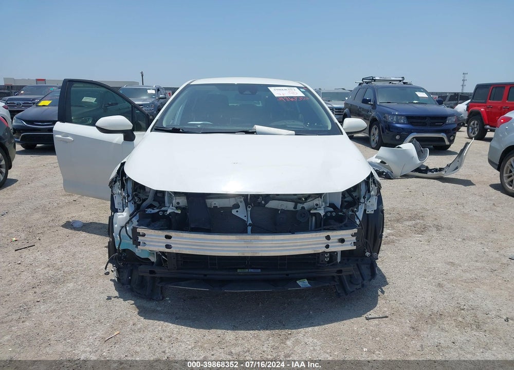 2021 TOYOTA COROLLA HYBRID LE VIN: JTDEAMDE4MJ020056