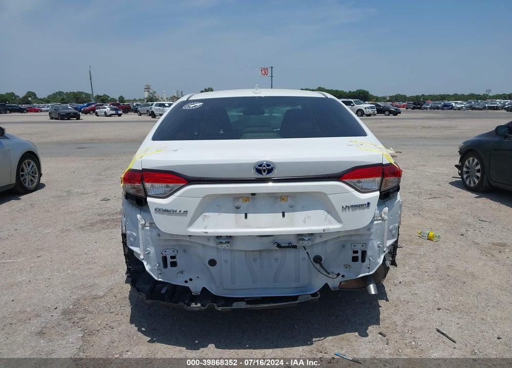 2021 TOYOTA COROLLA HYBRID LE VIN: JTDEAMDE4MJ020056