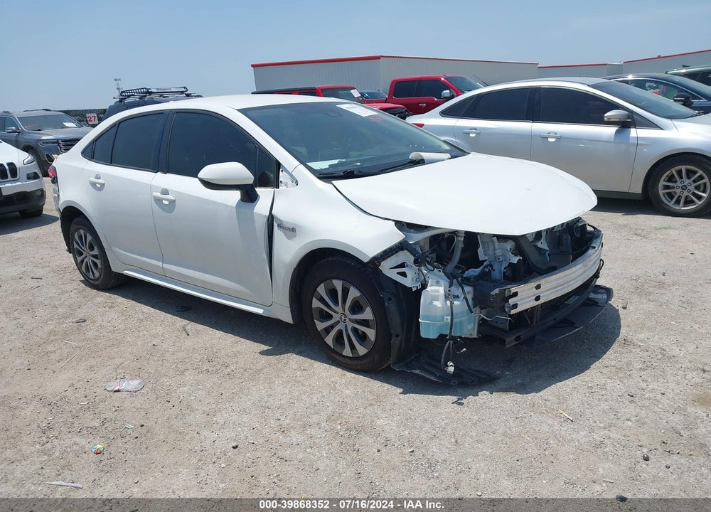 2021 TOYOTA COROLLA HYBRID LE VIN: JTDEAMDE4MJ020056