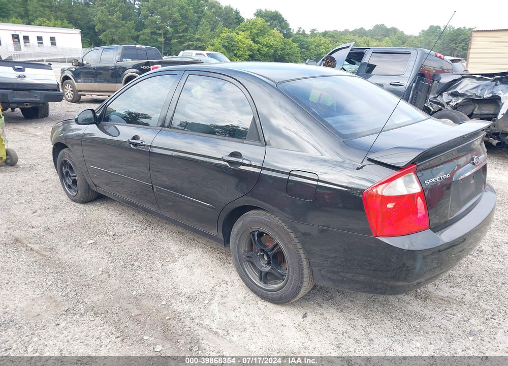 2005 KIA SPECTRA EX/LX/SX VIN: KNAFE121655090317