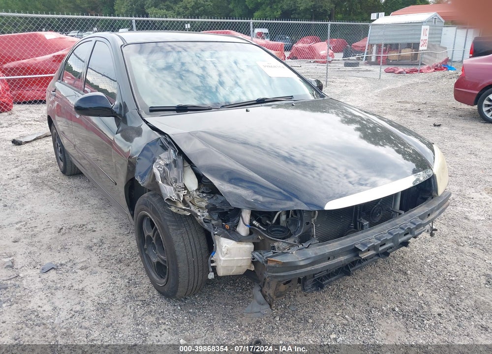 2005 KIA SPECTRA EX/LX/SX VIN: KNAFE121655090317