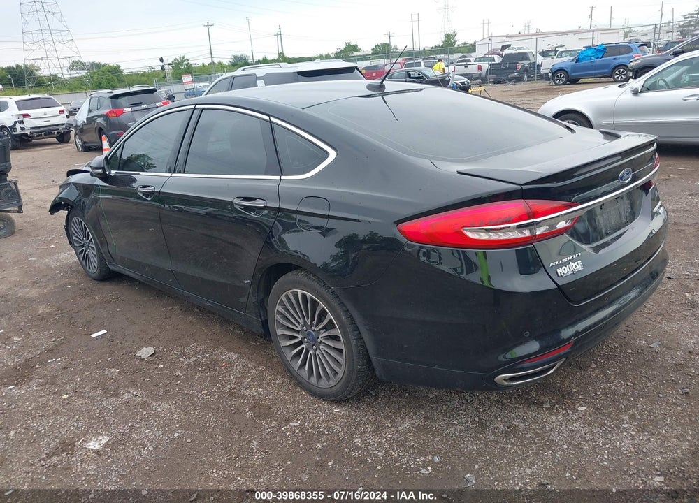2017 FORD FUSION TITANIUM VIN: 3FA6P0D99HR192258