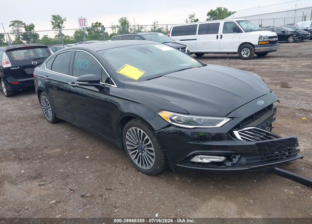2017 FORD FUSION TITANIUM VIN: 3FA6P0D99HR192258