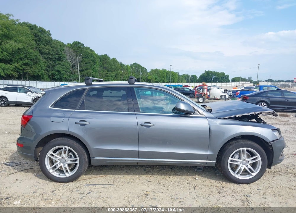 2013 AUDI Q5 2.0T PREMIUM VIN: WA1LFAFP8DA063640
