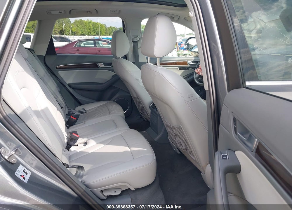 2013 AUDI Q5 2.0T PREMIUM VIN: WA1LFAFP8DA063640
