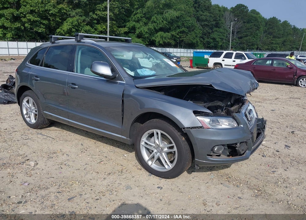 2013 AUDI Q5 2.0T PREMIUM VIN: WA1LFAFP8DA063640