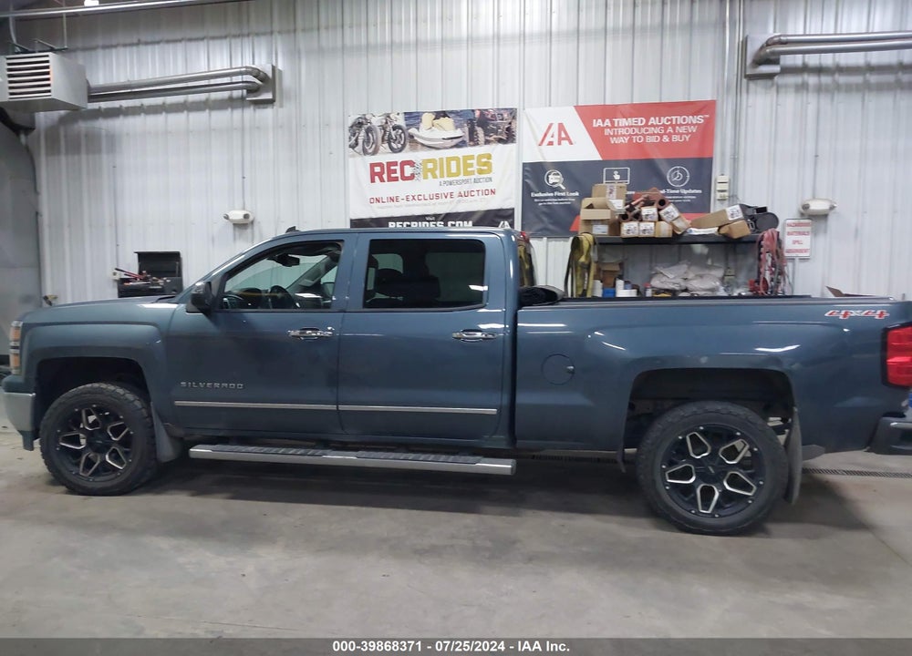 2014 CHEVROLET SILVERADO 1500 1LZ/2LZ VIN: 3GCUKSEC8EG229801