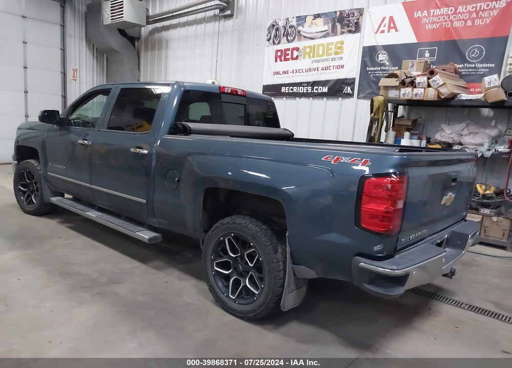 2014 CHEVROLET SILVERADO 1500 1LZ/2LZ VIN: 3GCUKSEC8EG229801