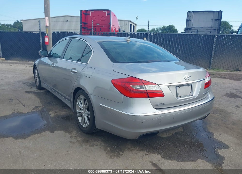 2012 HYUNDAI GENESIS 3.8 VIN: KMHGC4DD2CU169861