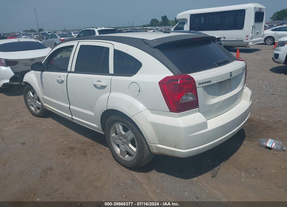 2009 DODGE CALIBER SXT VIN: 1B3HB48A39D107813
