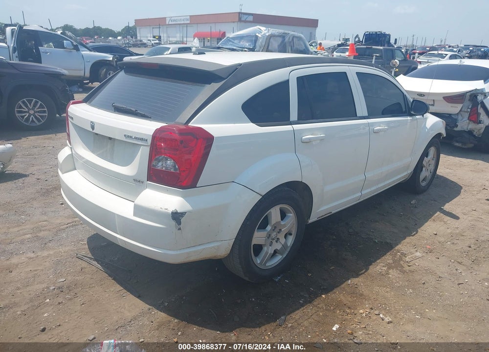 2009 DODGE CALIBER SXT VIN: 1B3HB48A39D107813
