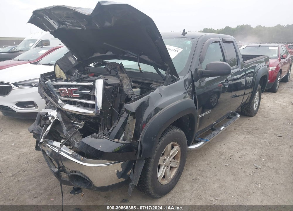 2012 GMC SIERRA 1500 SLE VIN: 1GTR2VE74CZ242729