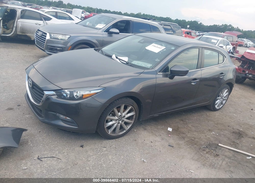 2017 MAZDA 3 TOURING VIN: 3MZBN1L74HM122438