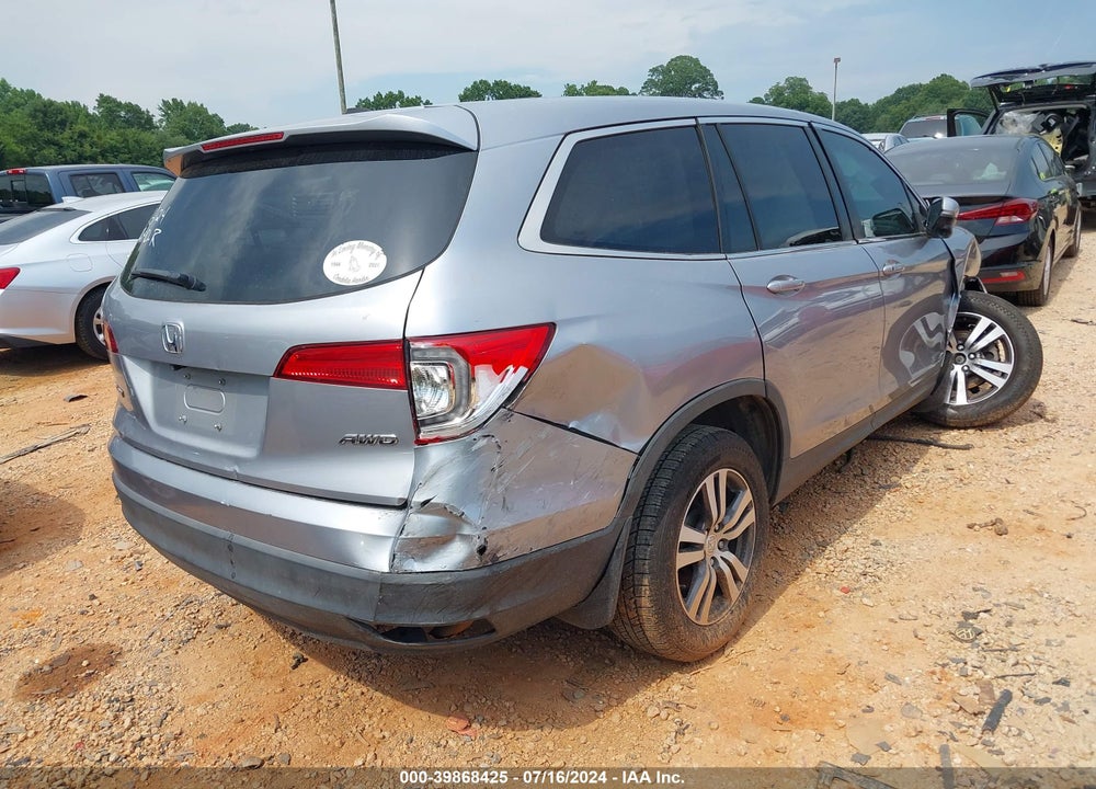 2018 HONDA PILOT EX VIN: 5FNYF6H36JB072357