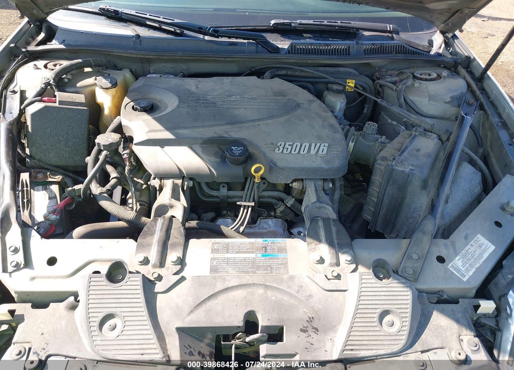 2007 CHEVROLET IMPALA LS VIN: 2G1WB58K879225637