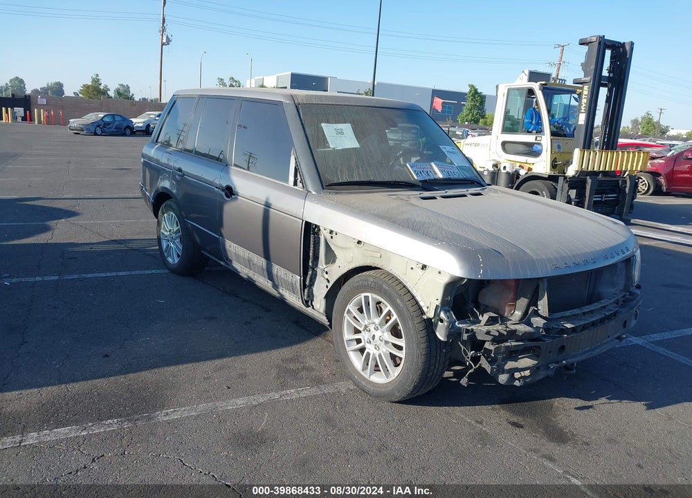 2011 LAND ROVER RANGE ROVER HSE VIN: SALME1D4XBA351624