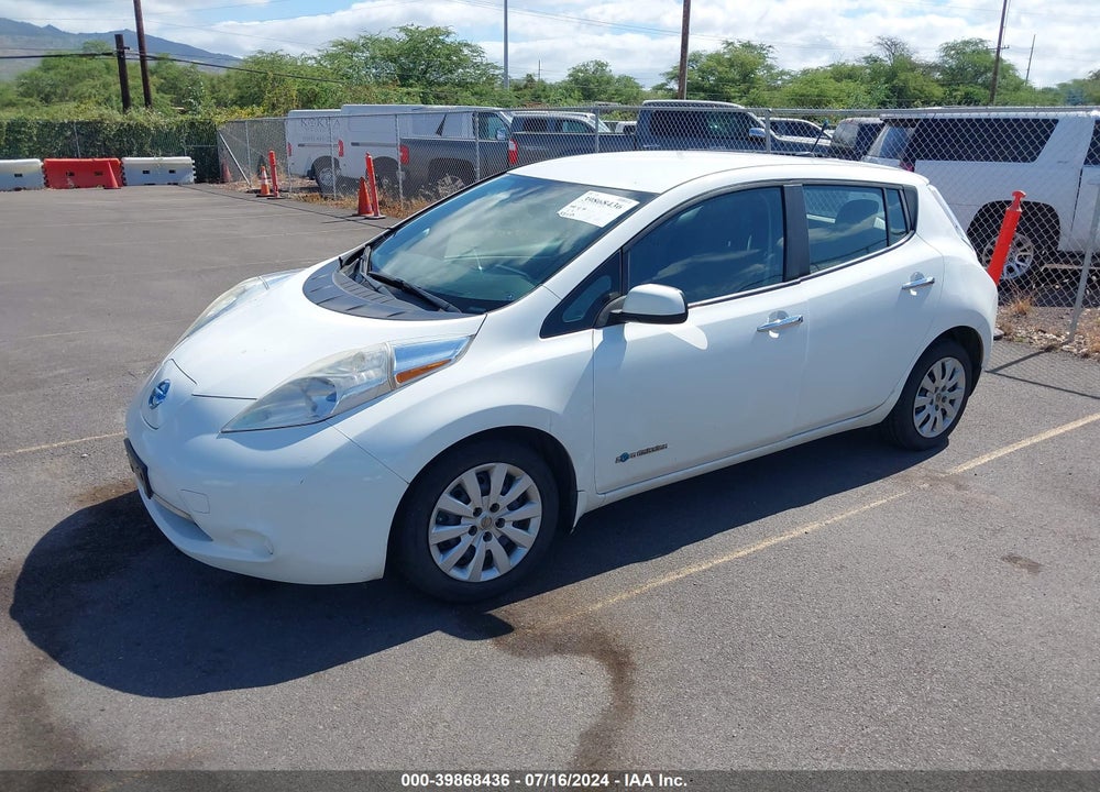 2013 NISSAN LEAF S VIN: 1N4AZ0CPXDC416375