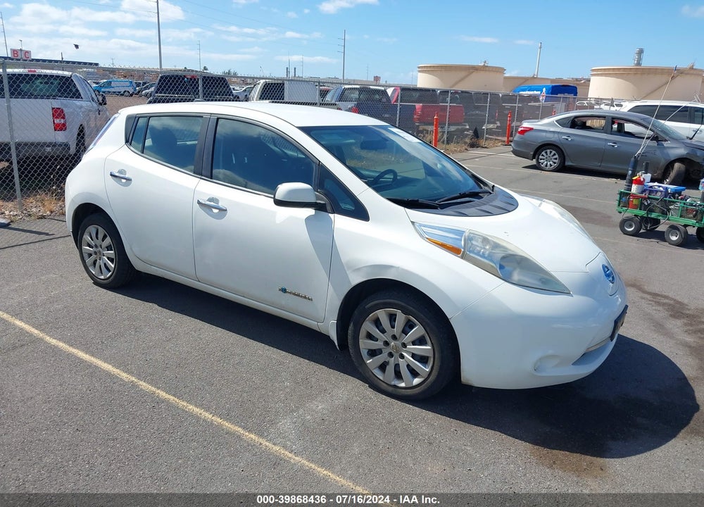 2013 NISSAN LEAF S VIN: 1N4AZ0CPXDC416375