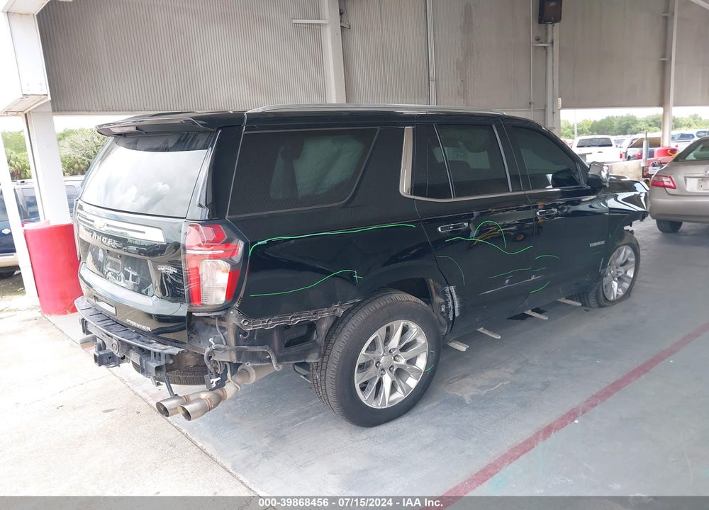 2021 CHEVROLET TAHOE 2WD PREMIER VIN: 1GNSCSKD6MR171890