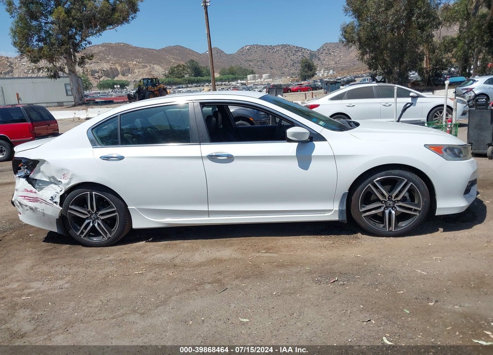 2017 HONDA ACCORD SPORT VIN: 1HGCR2F53HA142514