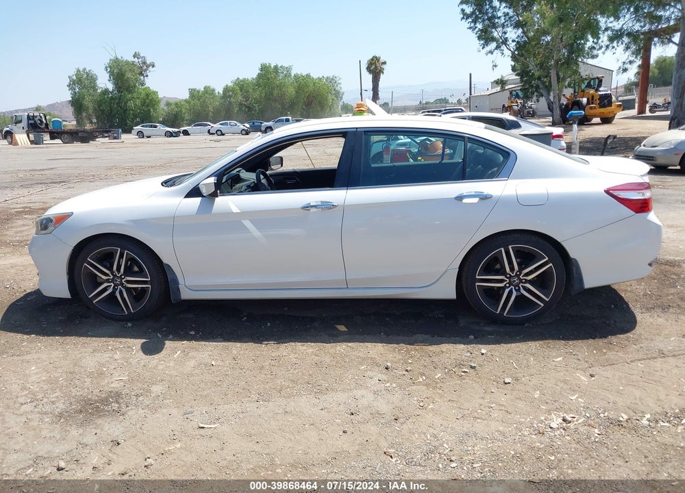2017 HONDA ACCORD SPORT VIN: 1HGCR2F53HA142514