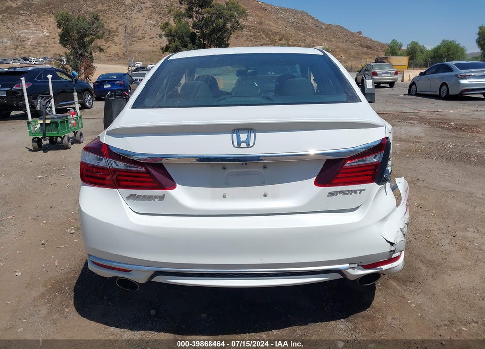 2017 HONDA ACCORD SPORT VIN: 1HGCR2F53HA142514