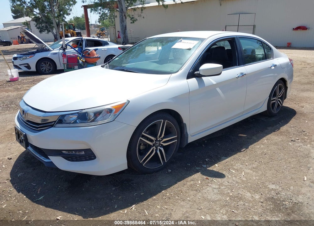 2017 HONDA ACCORD SPORT VIN: 1HGCR2F53HA142514