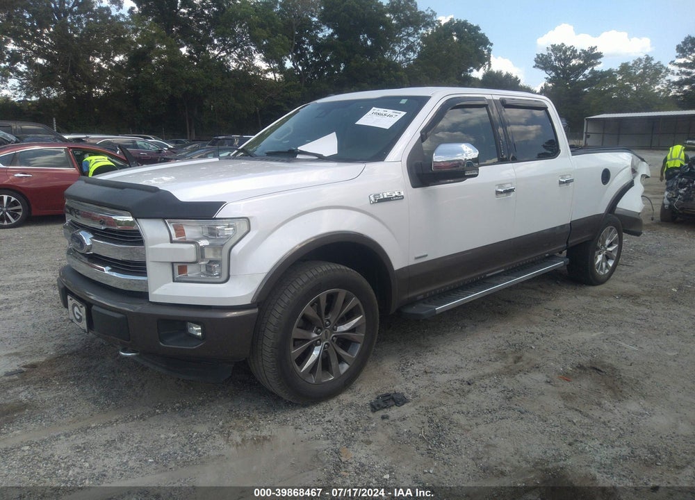 2016 FORD F-150 LARIAT VIN: 1FTFW1EG0GKD69637