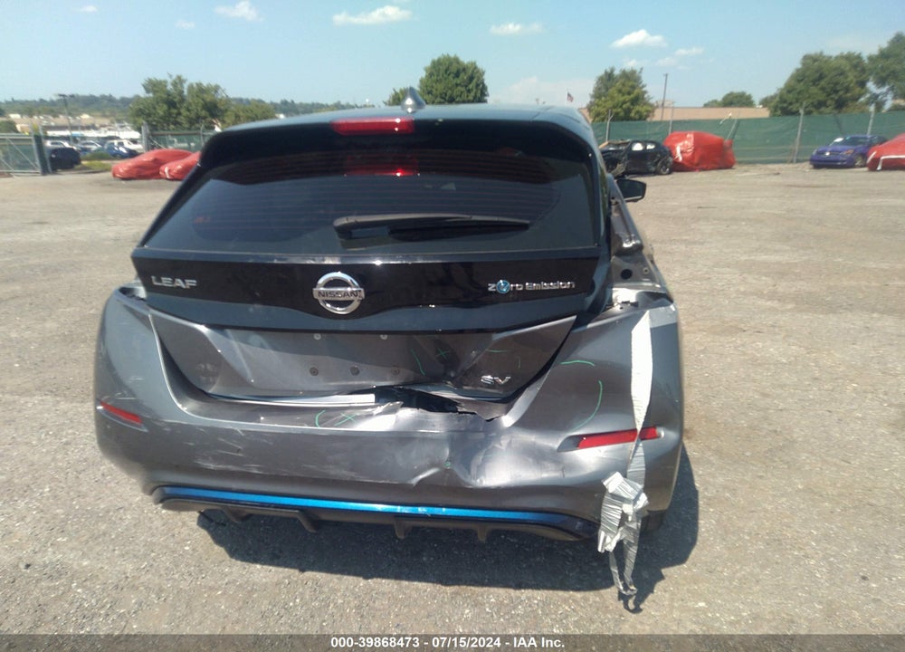 2020 NISSAN LEAF SV 40 KWH VIN: 1N4AZ1CP4LC308192