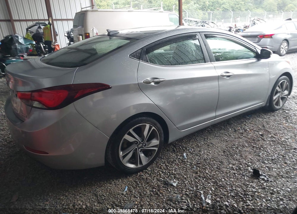 2015 HYUNDAI ELANTRA LIMITED VIN: 5NPDH4AE4FH578139