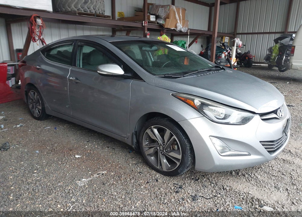 2015 HYUNDAI ELANTRA LIMITED VIN: 5NPDH4AE4FH578139