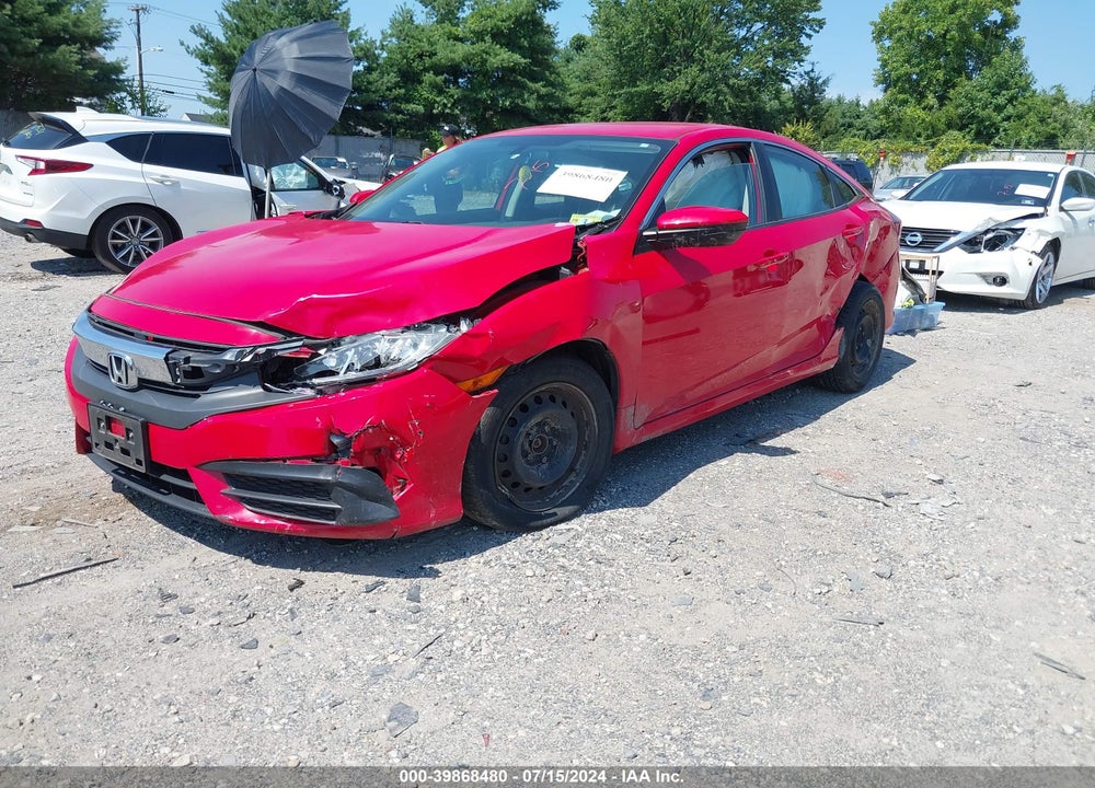 2016 HONDA CIVIC LX VIN: 2HGFC2F53GH558349