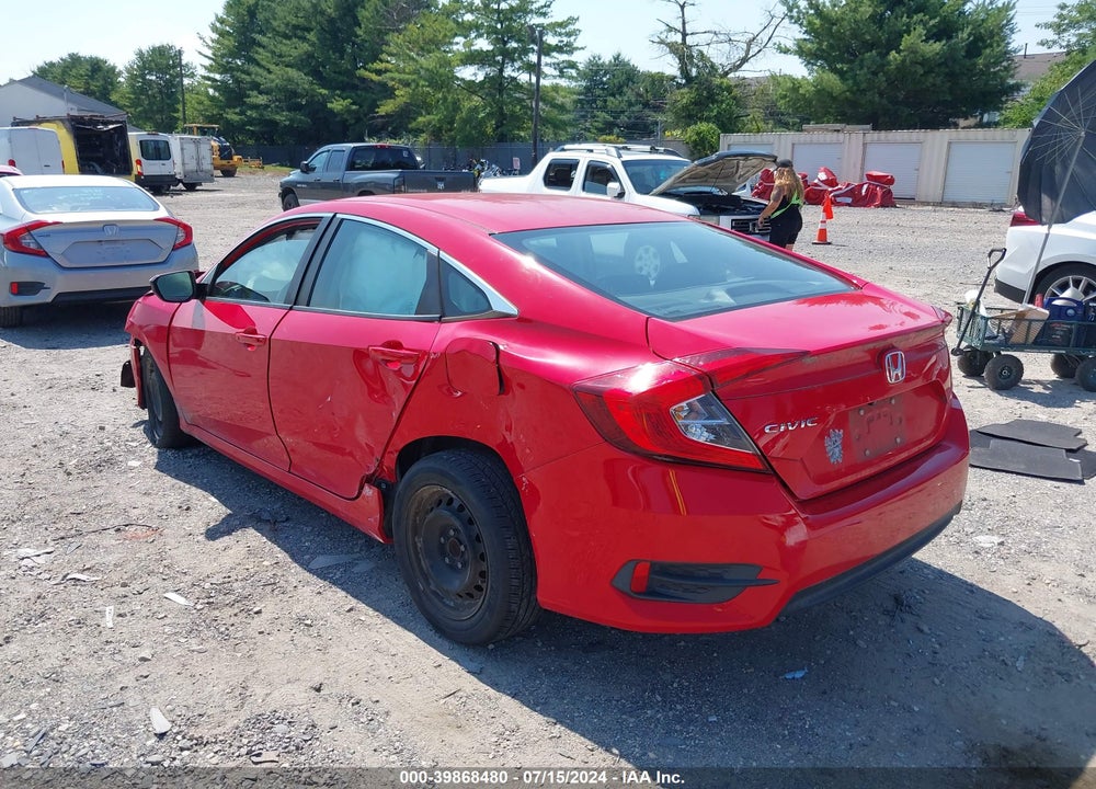 2016 HONDA CIVIC LX VIN: 2HGFC2F53GH558349
