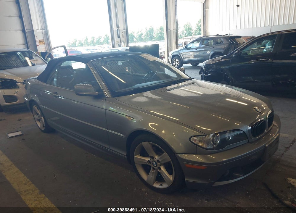 2004 BMW 325CI VIN: WBABW334X4PL27149