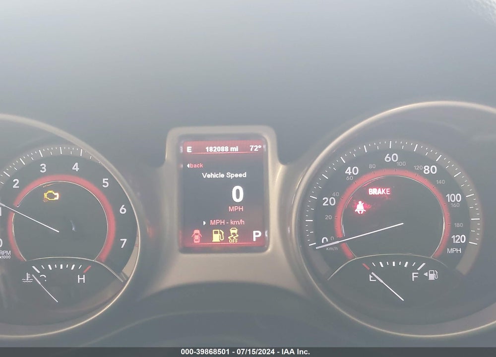 2011 DODGE JOURNEY CREW VIN: 3D4PH3FG3BT523423