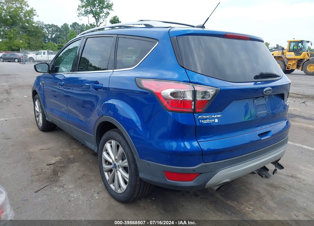 2017 FORD ESCAPE TITANIUM VIN: 1FMCU0J99HUA75049