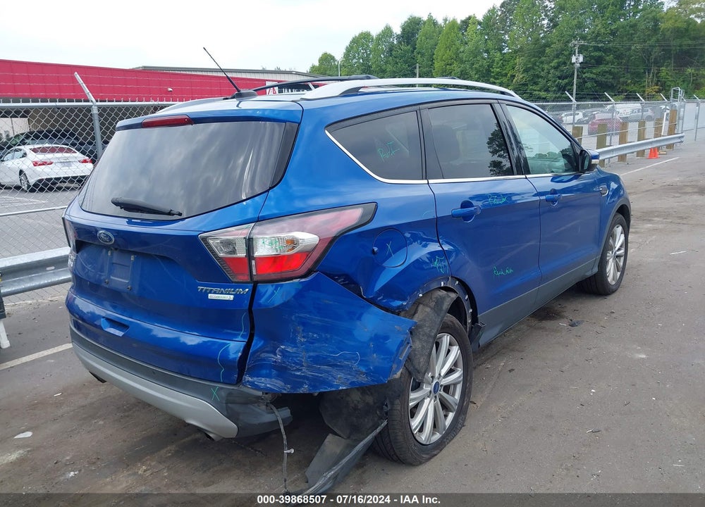 2017 FORD ESCAPE TITANIUM VIN: 1FMCU0J99HUA75049