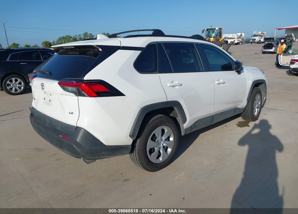 2019 TOYOTA RAV4 LE VIN: 2T3H1RFV8KW057049