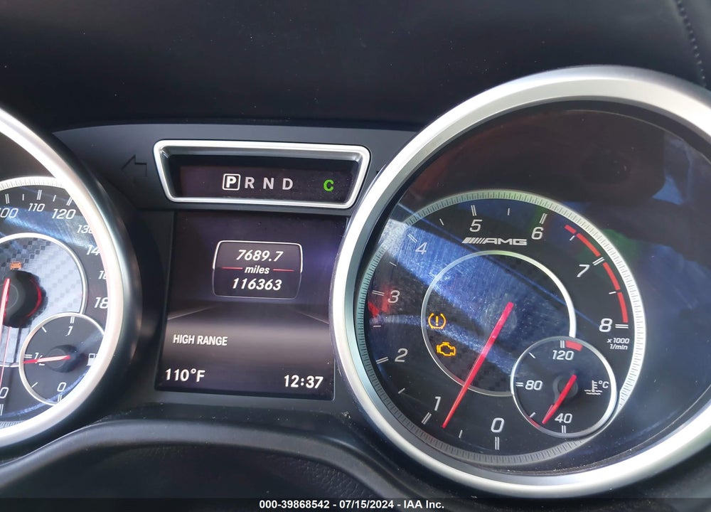 2016 MERCEDES-BENZ AMG G 63 4MATIC VIN: WDCYC7DF5GX244529