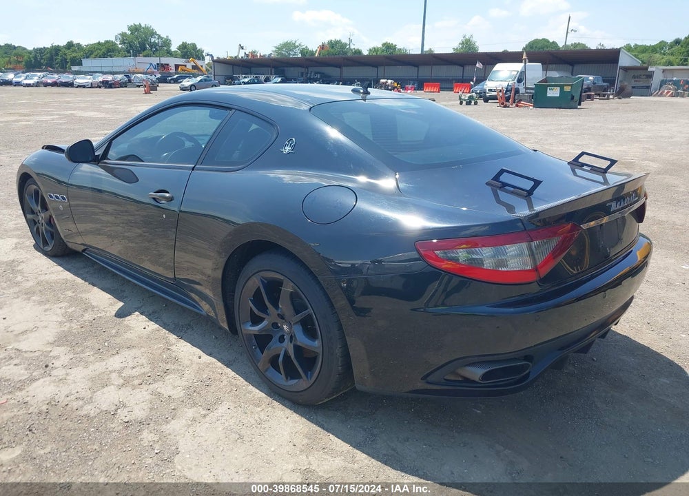 2013 MASERATI GRANTURISMO MC/SPORT VIN: ZAM45VLA9D0073275