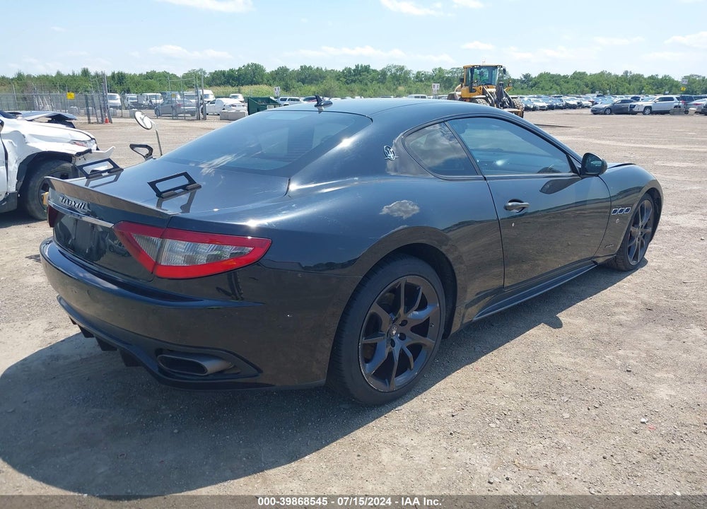 2013 MASERATI GRANTURISMO MC/SPORT VIN: ZAM45VLA9D0073275
