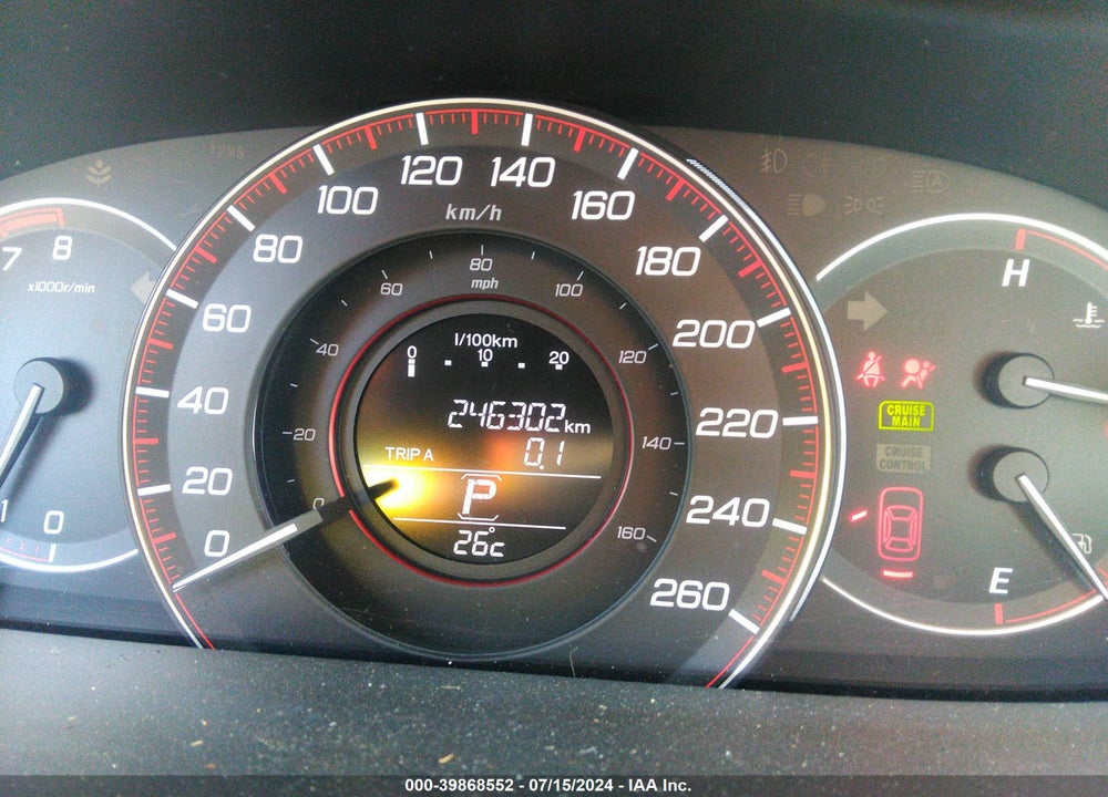 2015 HONDA ACCORD EX VIN: 1HGCT1B70FA800807