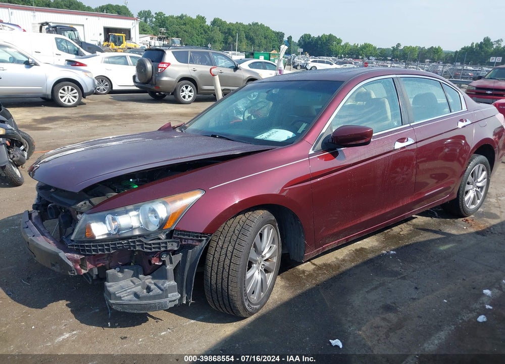 2012 HONDA ACCORD 3.5 EX-L VIN: 1HGCP3F8XCA035555