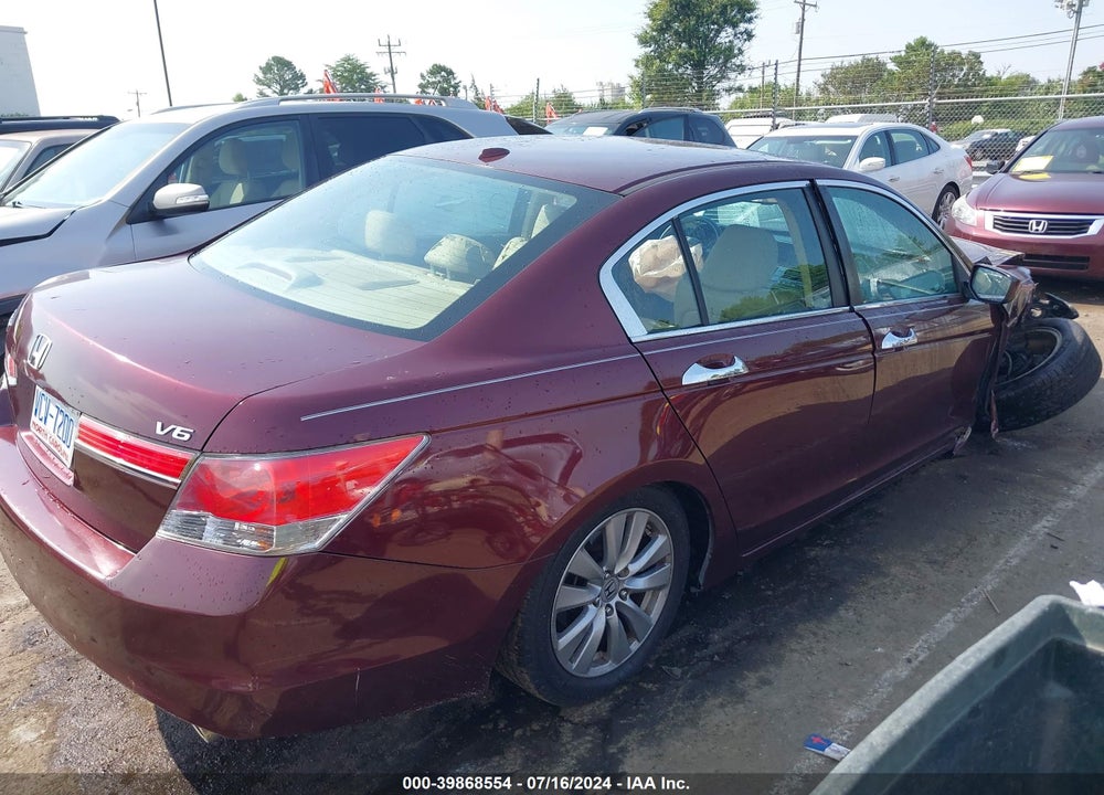 2012 HONDA ACCORD 3.5 EX-L VIN: 1HGCP3F8XCA035555